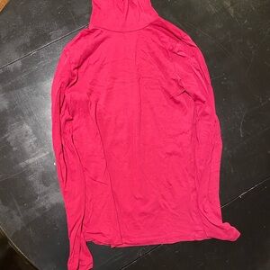 Vibrant Pink Long Sleeve Top